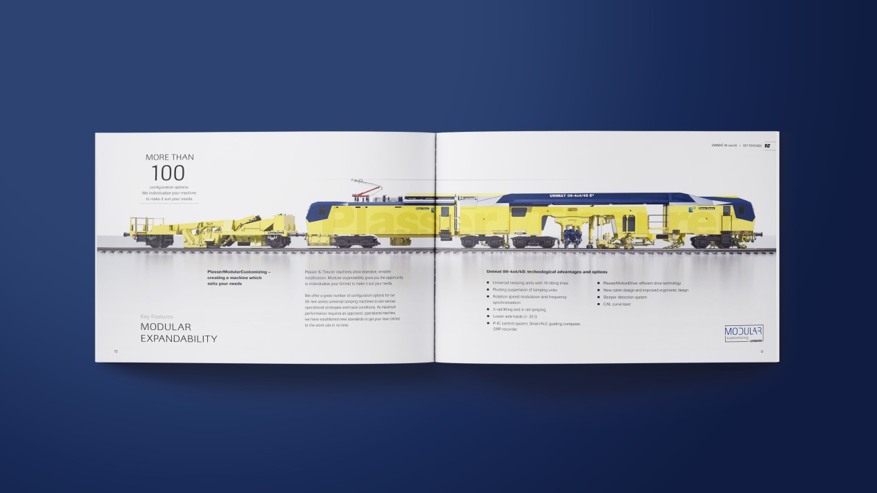 Plasser & Theurer product brochure