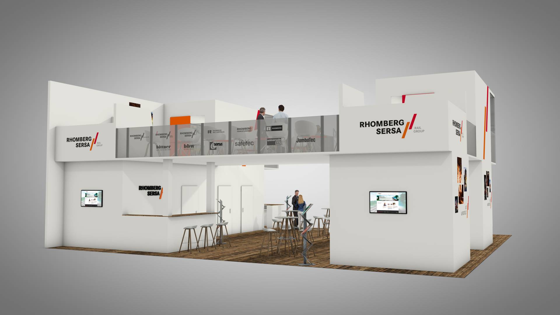 Rhomberg Sersa stand concept