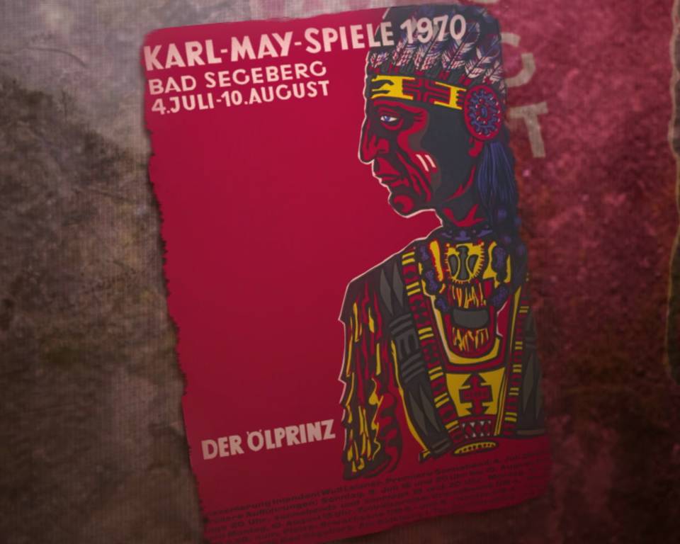 Poster of “Der Ölprinz” (The Oil Prince)