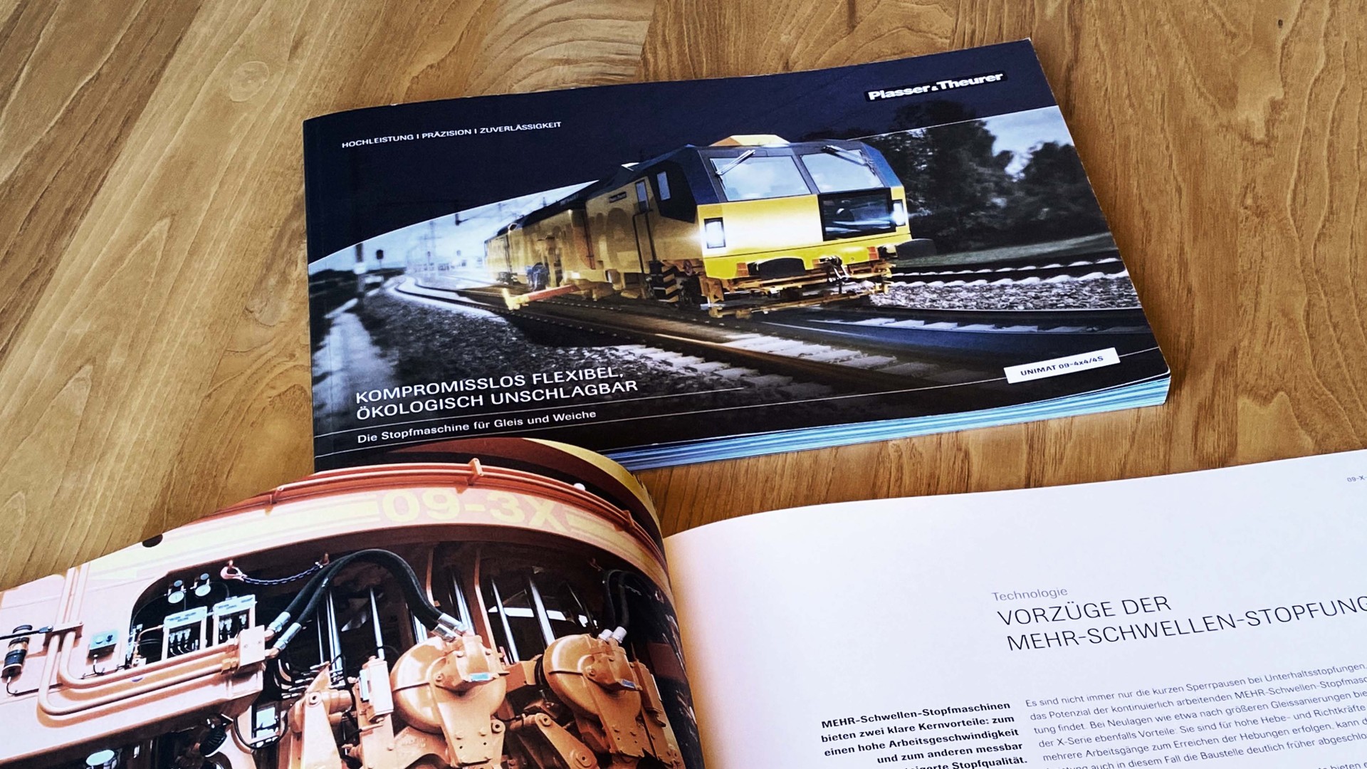 Plasser & Theurer product brochure