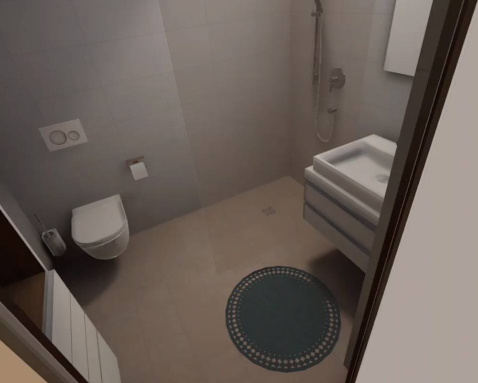 Neat and tidy bathroom Smart
