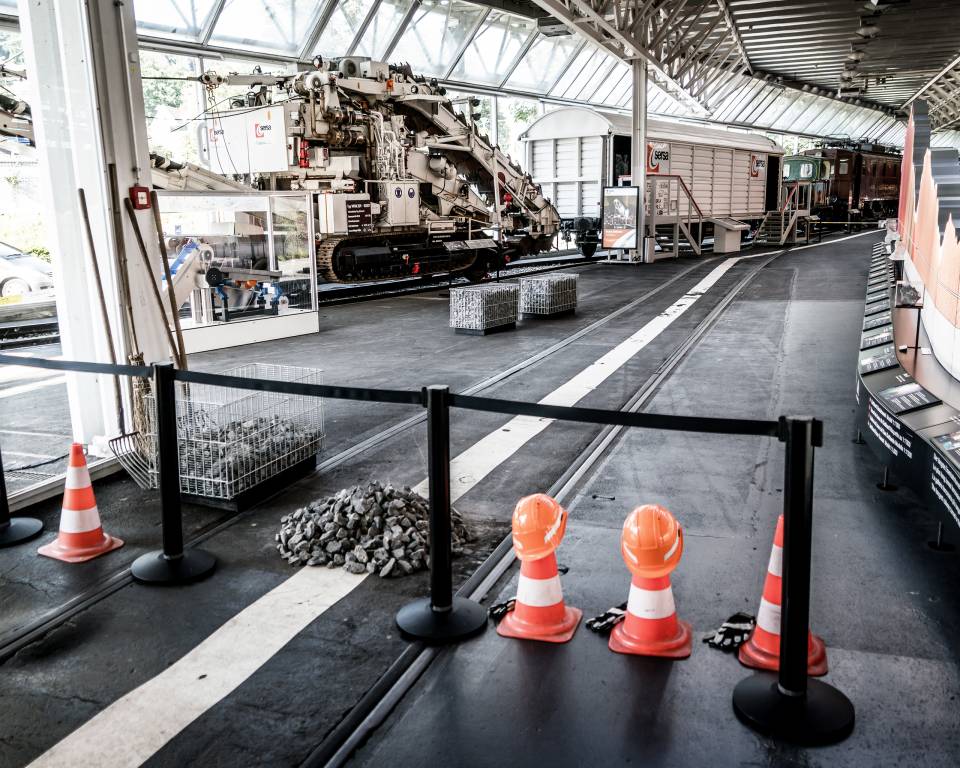 Aufnahme aus dem Verkehrhaus Luzern