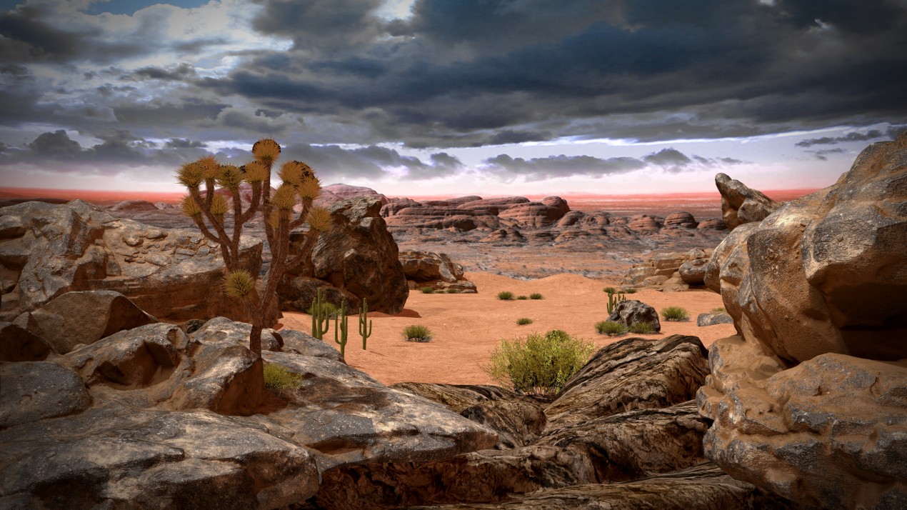 Virtual desert