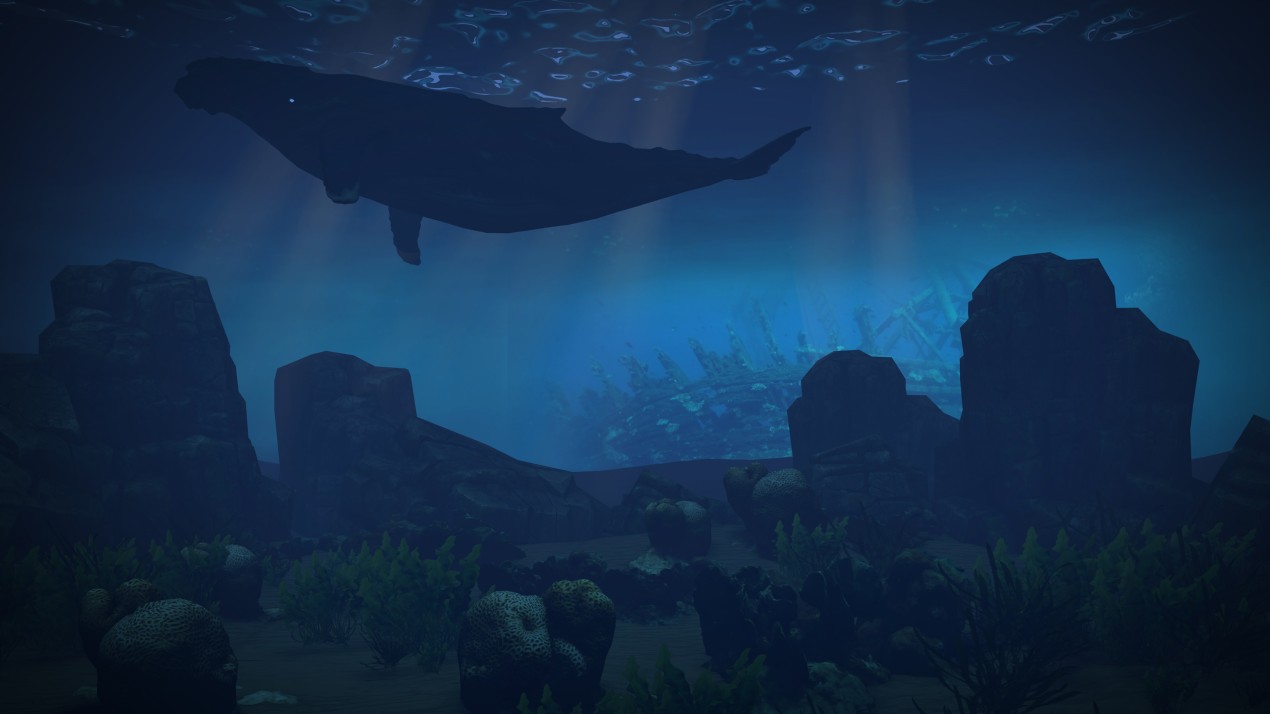 Virtual underwater world