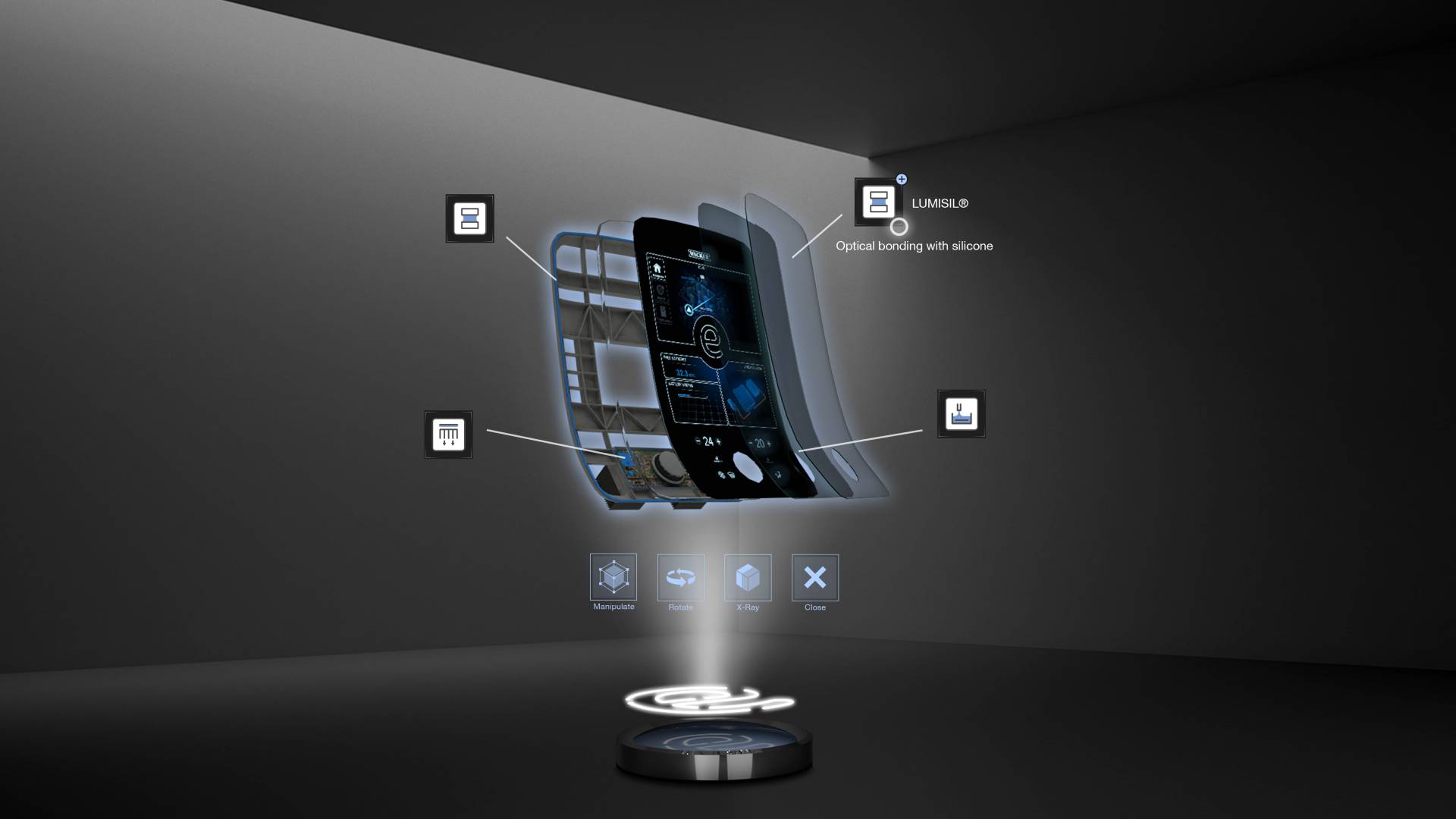 Screenshot of e-mobility