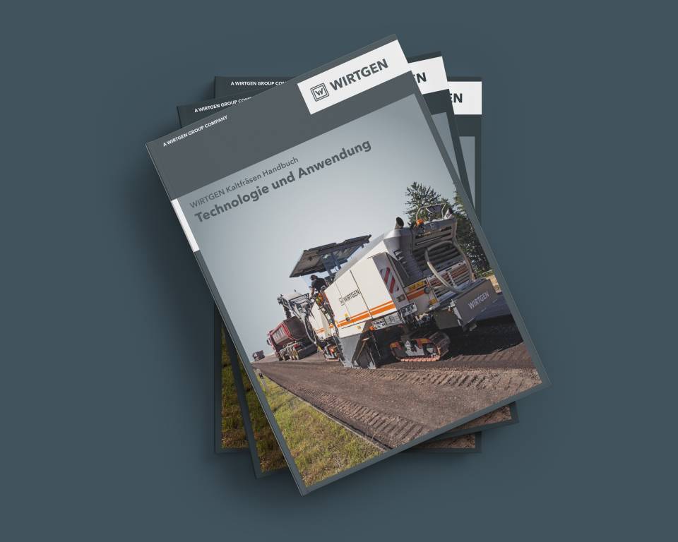 WIRTGEN Kaltfräsen Handbuch Cover des WIRTGEN Kaltfräsen Handbuchs
