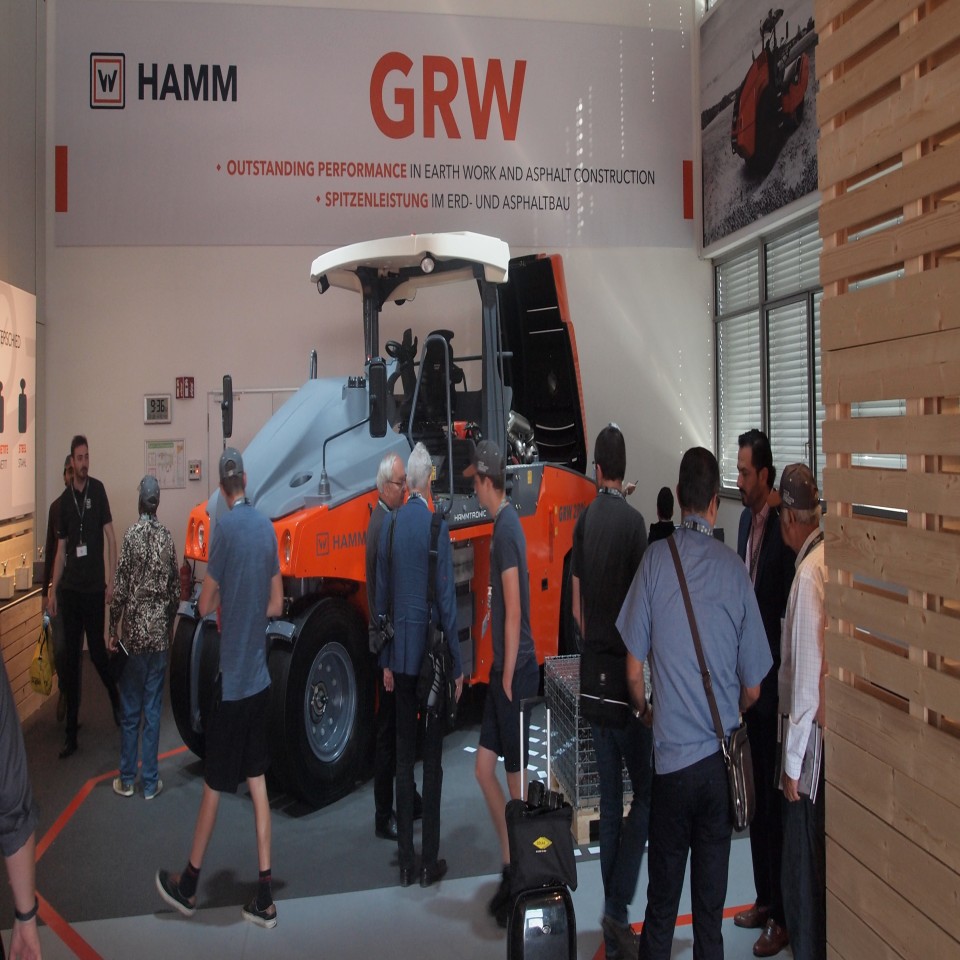 Hamm stand at the Technology Days